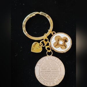 Upcycled Gold Keychain #77